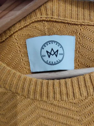 Jersey Danmark Zigzag color Ocre