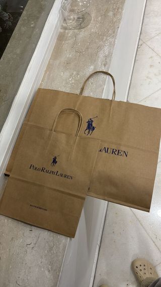 Una busta shopping Polo Ralph Lauren