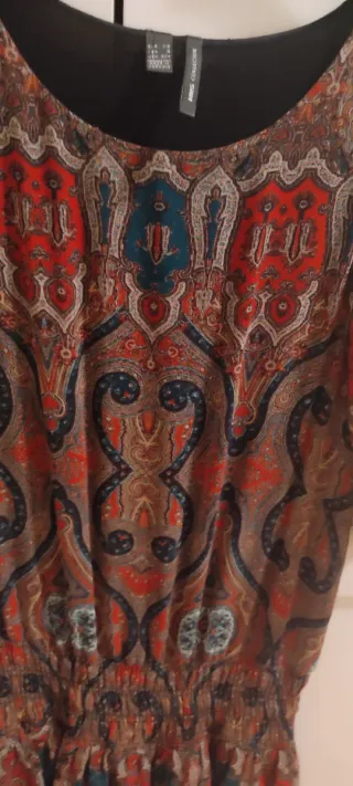 Vestido Mango estampado