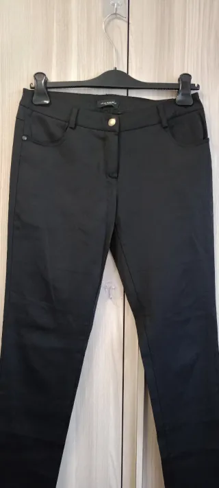 Pantaloni Miss Republic Neri Tg. M Made in Italy