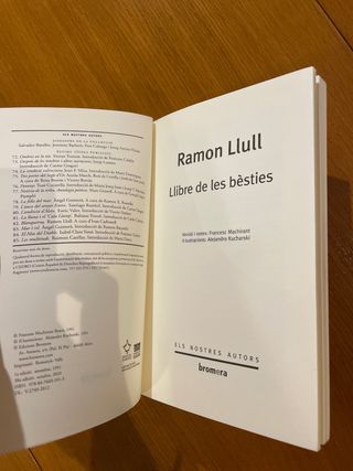 Llibre de les bèsties