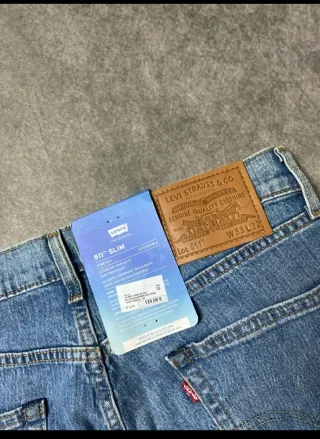 Levi's 511 Slim Fit Jeans Talla W33 L32