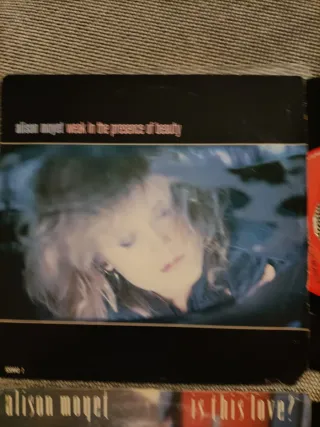 Alison Moyet lote de 4 singles vinilo 45 rpm 7"