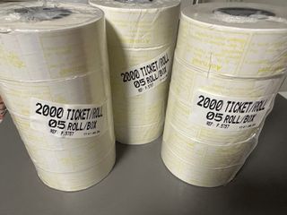 3 Kit Ticket Numerati 30.000 Biglietti