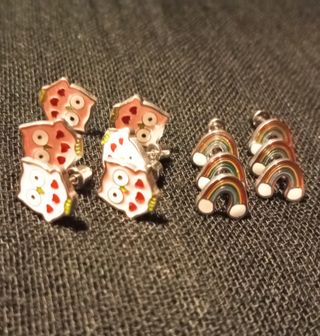 Pendientes Hipoalergénicos y Plata