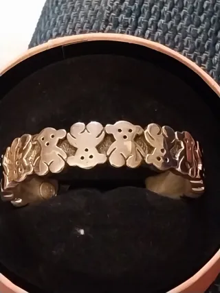 Pulsera Tous Ositos Plata Rígida