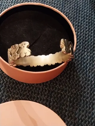 Pulsera Tous Ositos Plata Rígida