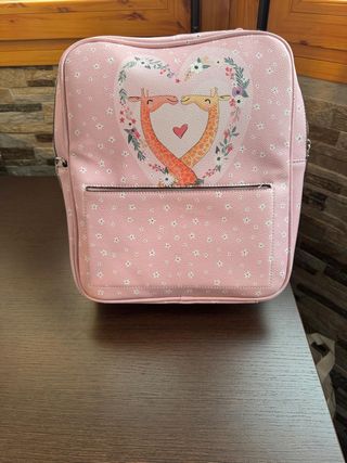 MOCHILA / NECESER ROSA PARFOIS