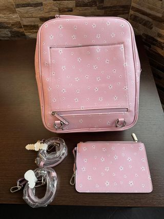 MOCHILA / NECESER ROSA PARFOIS