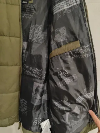 Chaqueta acolchada RVCA verde oliva