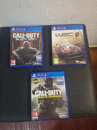 PS4: Call of Duty x2 y WRC 9