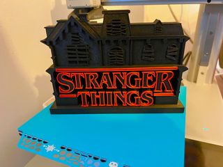 Stranger Things Casa Negra y Roja