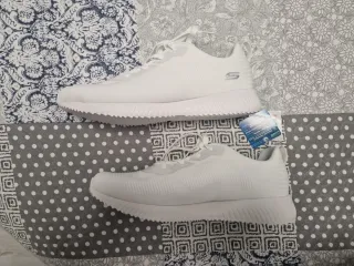 Zapatillas Skechers Blancas Mujer