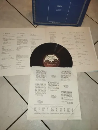 Vinili Madama Butterfly Puccini la traviata Verdi