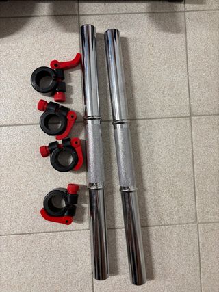 2 Barras mancuernas Salter