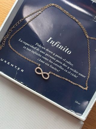 Colgante Luxenter Plata de Ley 925 Infinito