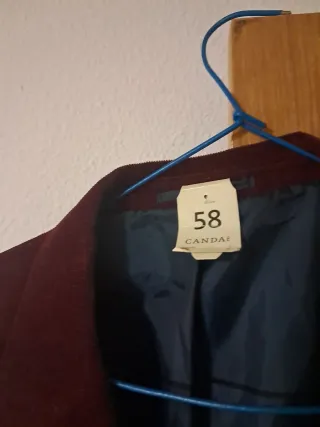 Chaqueta Roja Hombre Talla 58 nueva a estrenar