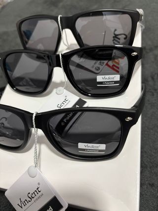 Gafas de sol Vin Sent negras polarizadas