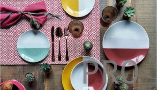 Set di piatti per 6 persone TOGNANA LAYERS