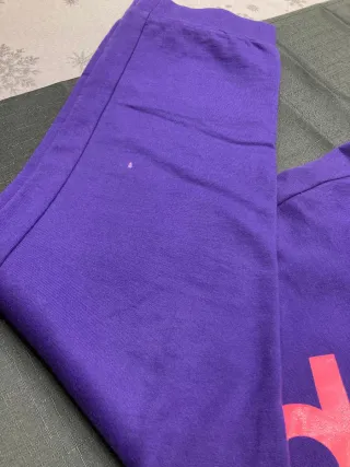 Pantaloni tuta Adidas viola e fucsia