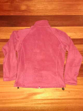 Forro Polar Mujer Columbia Rojo, burdeos