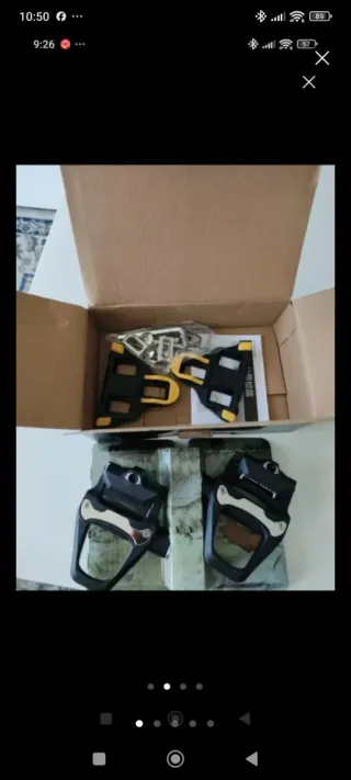 Pedales automáticos carretera