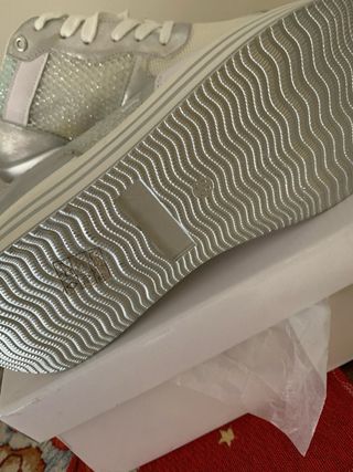 Scarpe Martin Pescador donna silver/bianche