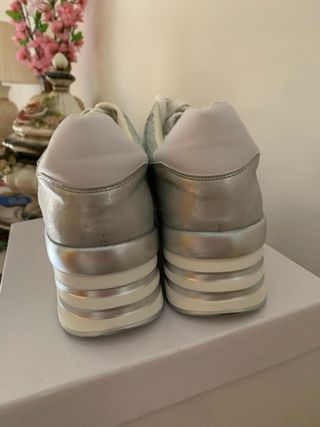 Scarpe Martin Pescador donna silver/bianche