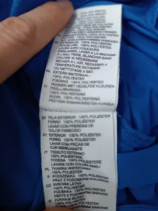 Top de gasa H&M. T36.