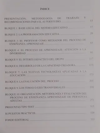 Actualización didáctica.