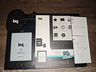 eBook BQ Cervantes 2 + 16 mil libros + Funda