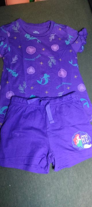 Conjunto Ariel Disney