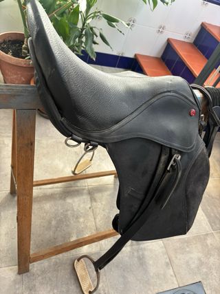 Montura inglesa un solo uso.