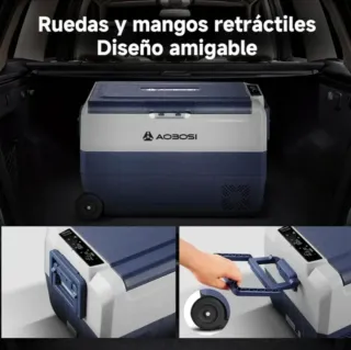 Nevera portátil 50L doble zona