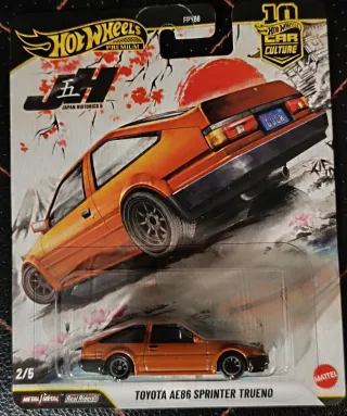 Hot Wheels Toyota AE86 Sprinter Trueno Premium