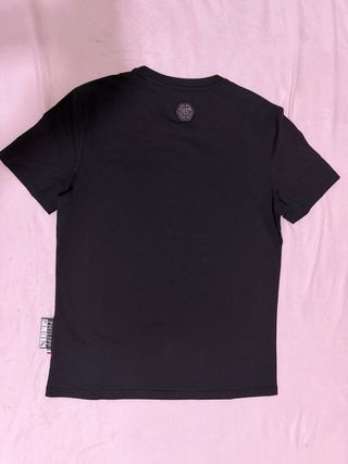 T-shirt Philipp Plein Orso Glitter Nero