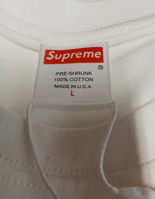 Camiseta Supreme oversize Talla L