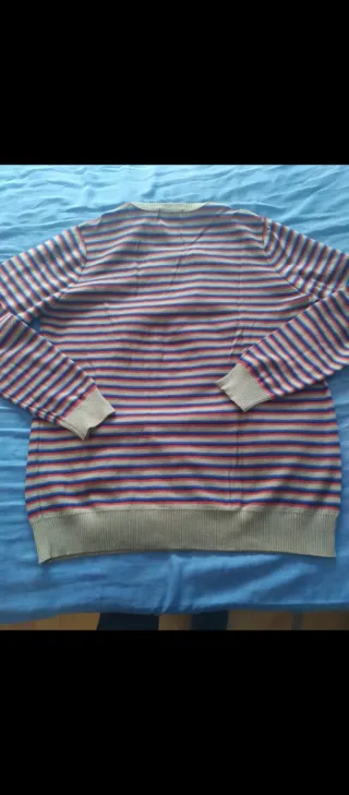 Jersey caballero rayas con etiqueta