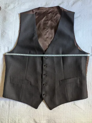 Chaleco antiguo de cinco botones