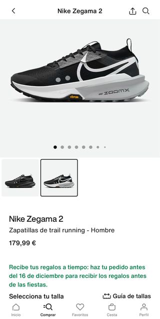 Nike Zegama 2 Trail Hombre