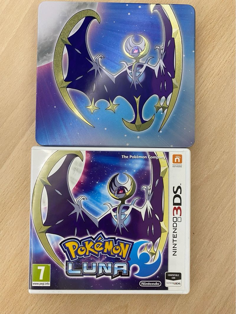 Imagen de Pokemon Luna Edición Steelbook Nintendo 3DS