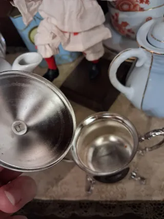 Zuccheriera Vintage Argentata