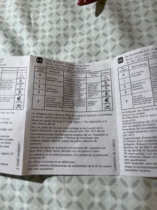 Gafas de sol infantiles talla 1-2 años KiETLA