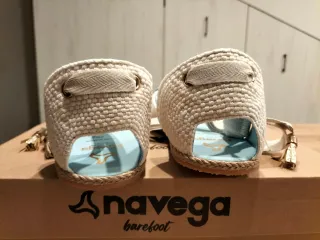 Alpargatas barefoot esparteñas Navega Festa 40