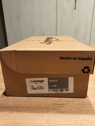 Alpargatas barefoot esparteñas Navega Festa 40