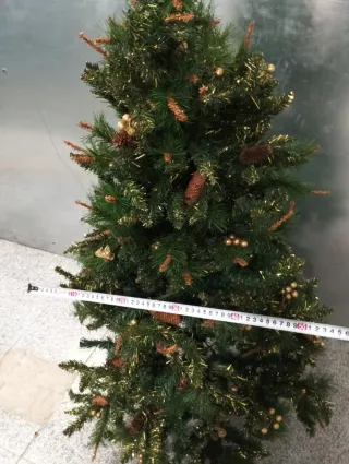 Árbol de Navidad decorado