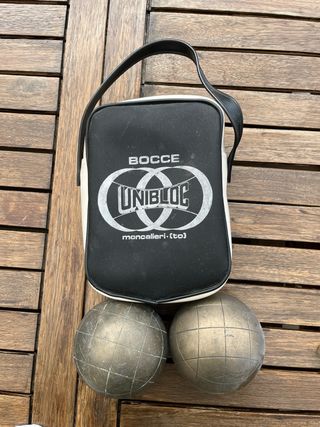 Set 2 bocce Unibloc bronzo