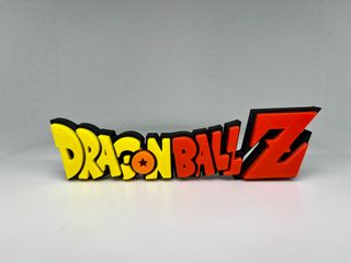 Logo 3D Dragon Ball Z | Decoración Colección
