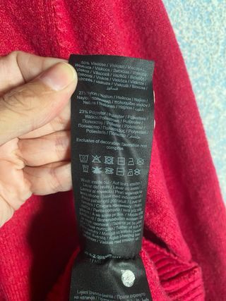 Jersey VILA Rojo Talla XS