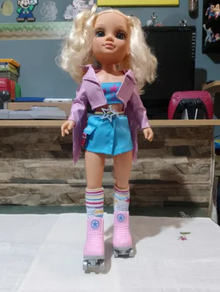 Nancy Patinadora famosa perfecto estado nueva